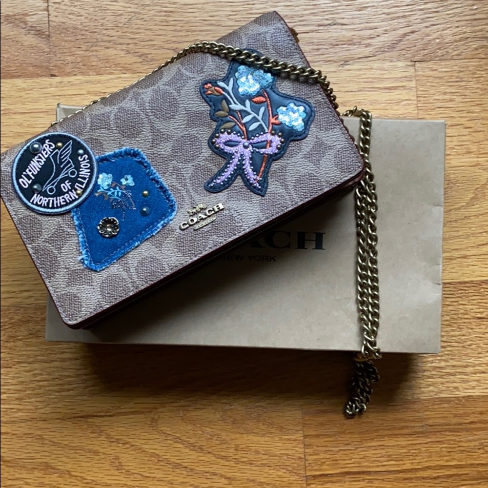 Coach Bag w/ Patches